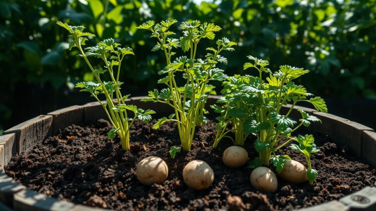 Kartoffeln im Kübel ziehen – reiche Ernte