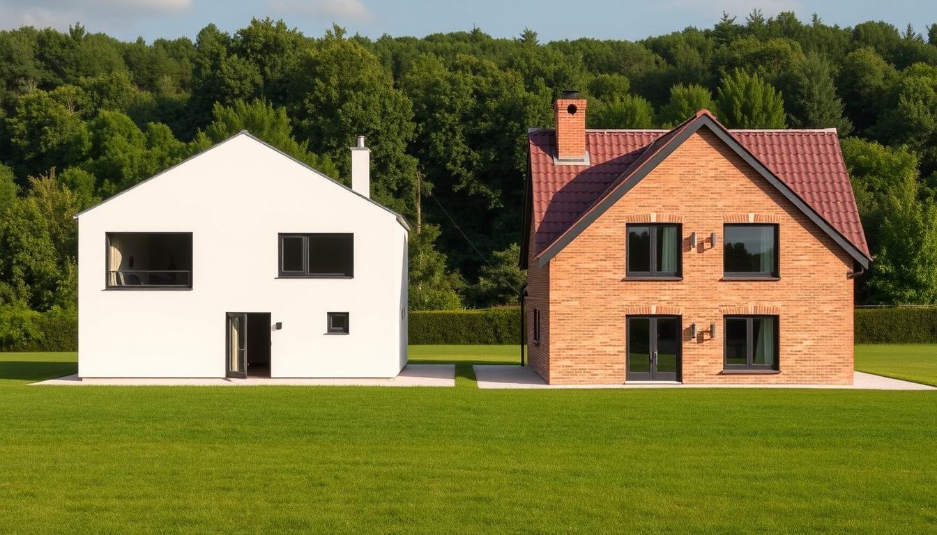 Welche Bauweise ist die richtige? Massivhaus vs. Fertighaus