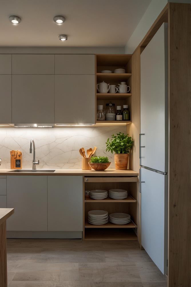 helle praktische kuche in erster wohnung