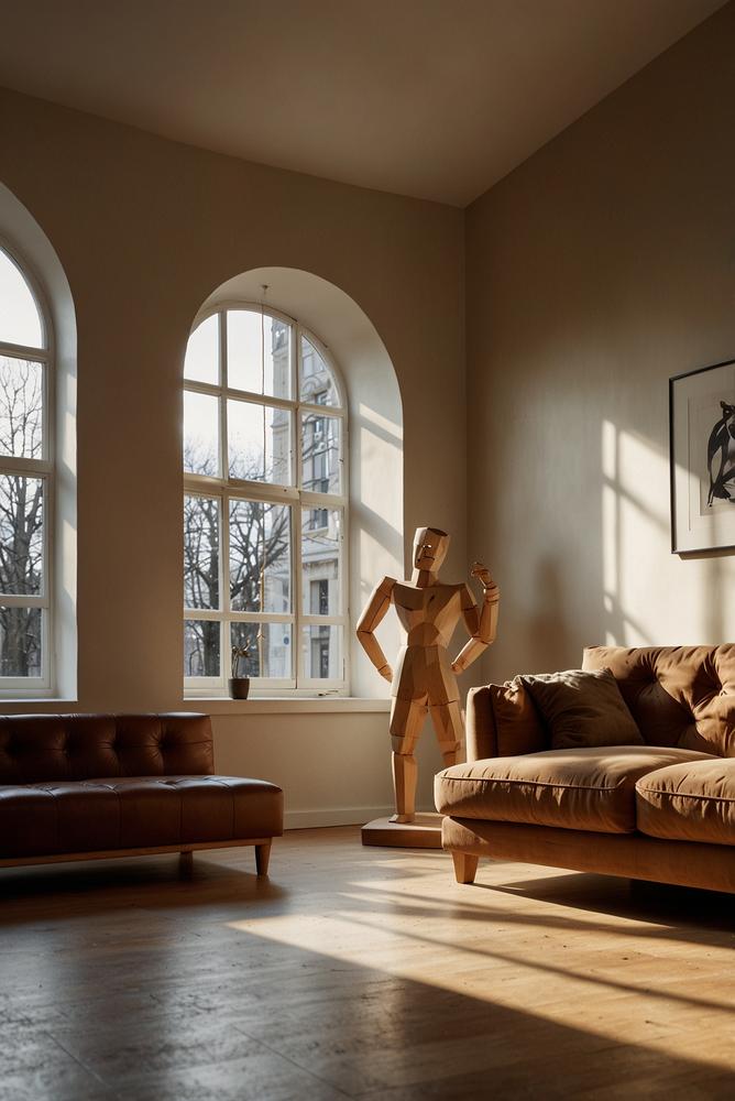 Schwibbogen Weihnachtsdeko auf heller Fensterbank