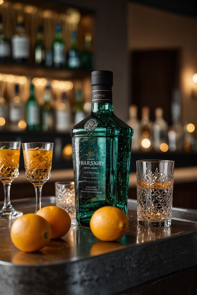 Helle und einladende Silvester-Bar-Station im modernen Stil