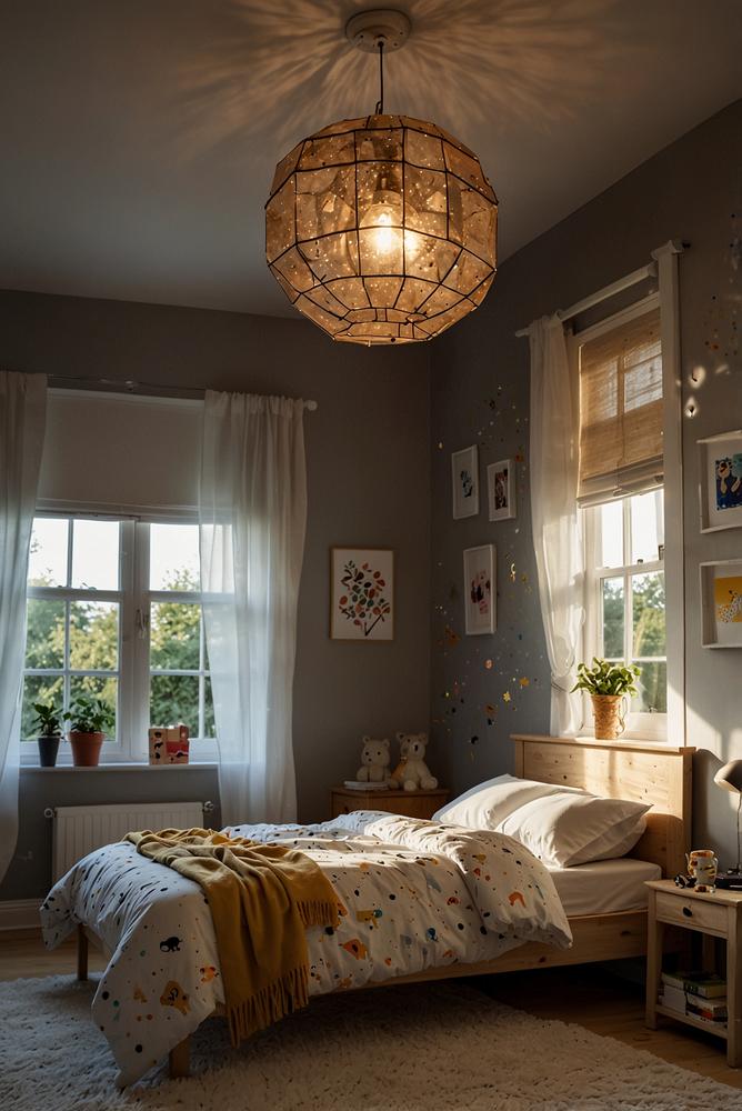 Nachhaltiges Kinderzimmer Nachtlicht aus Marmeladenglaesern