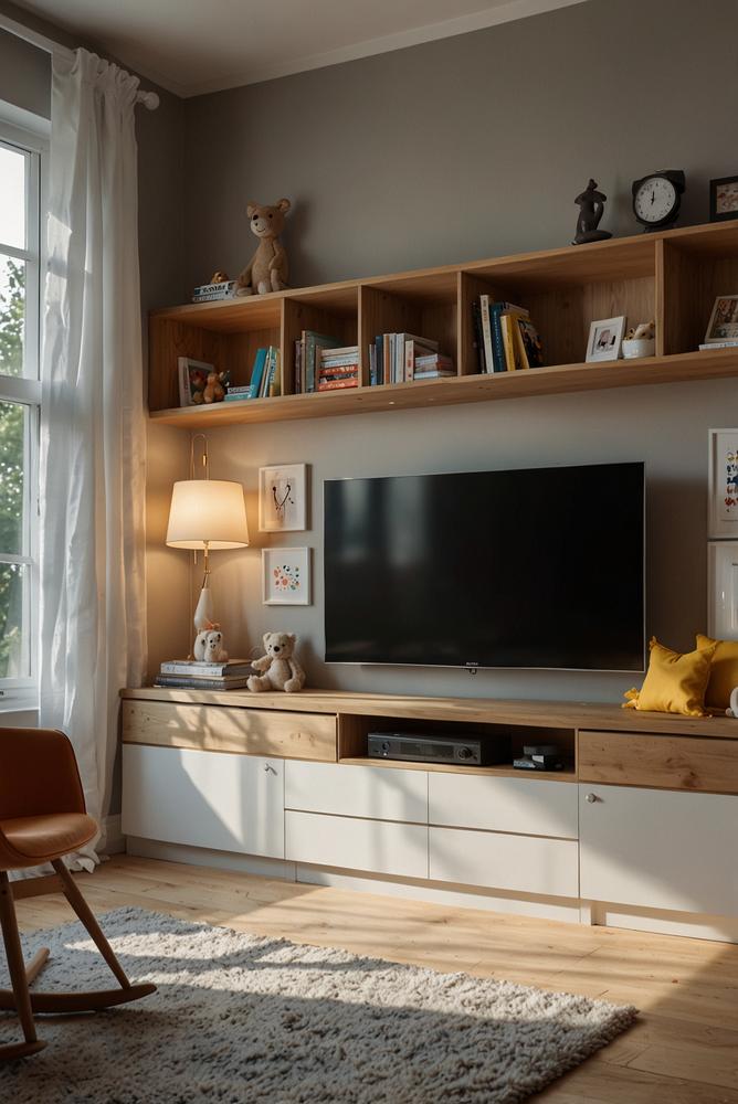 Helle multifunktionsmoebel fuer kleines kinderzimmer