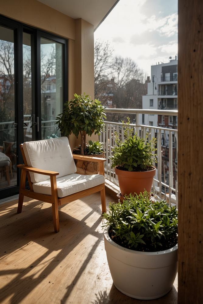 Isolierte Balkonkaesten schützen Pflanzen vor Frost im Winter