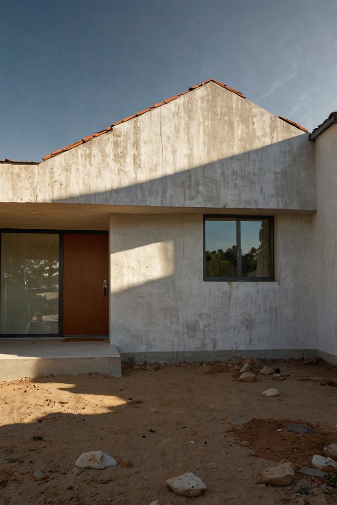 Hausfassade mit Rissen und Abplatzungen im Putz nach Winter