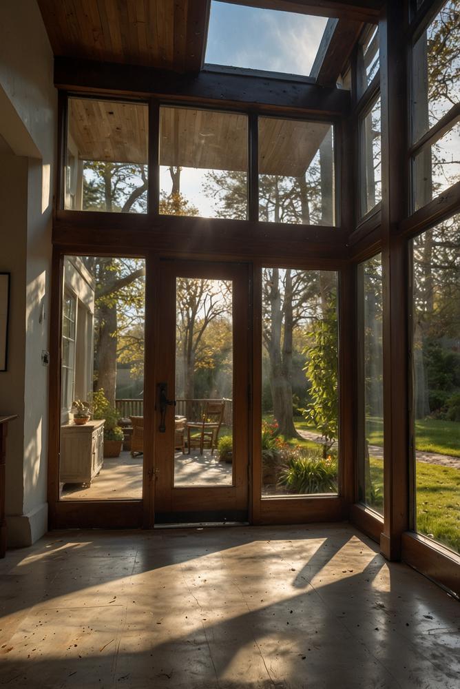 Hausfenster und Haustüren mit Frostschäden