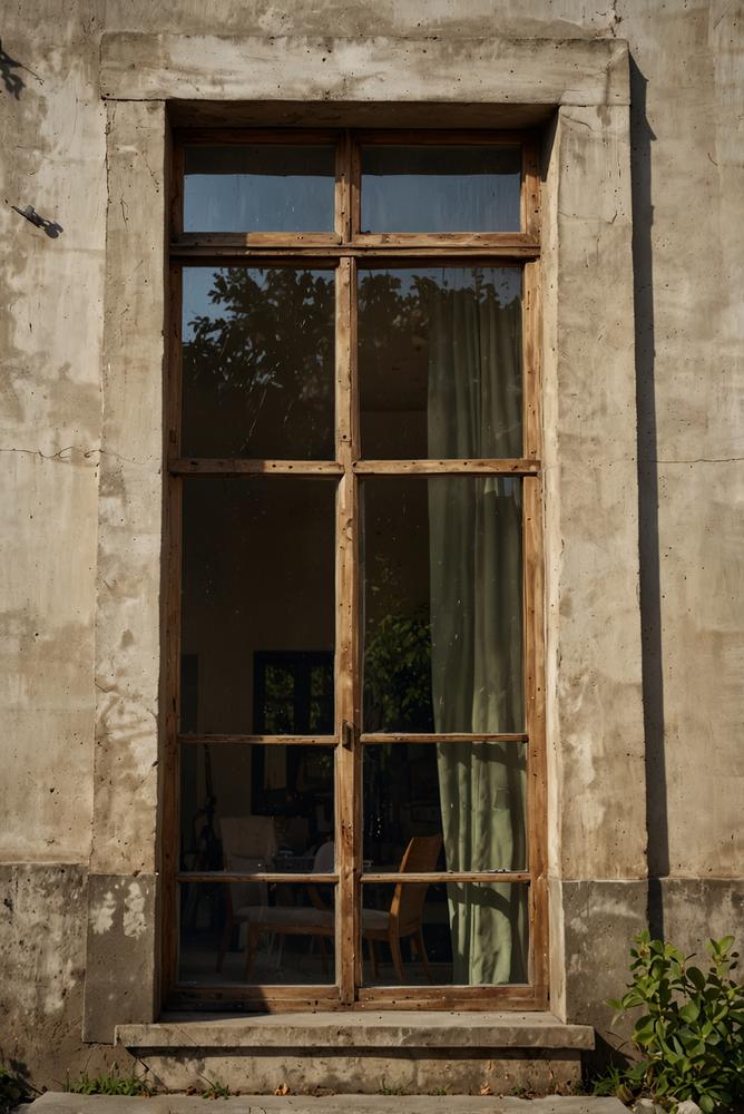 Hausfassade mit Rissen und Feuchtigkeit im Frühjahrscheck