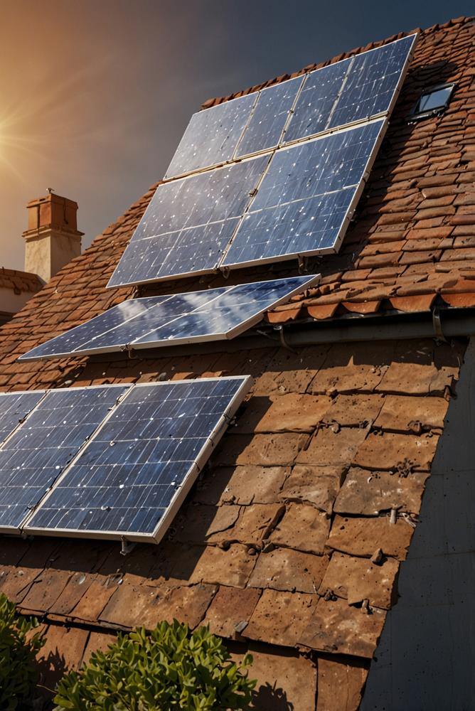 Photovoltaikmodule nach dem Winter gereinigt und geprüft