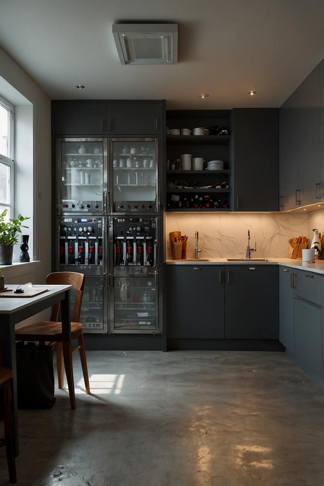 Elektrik Sicherungskasten Feuchtigkeit und Leitungen prüfen hell